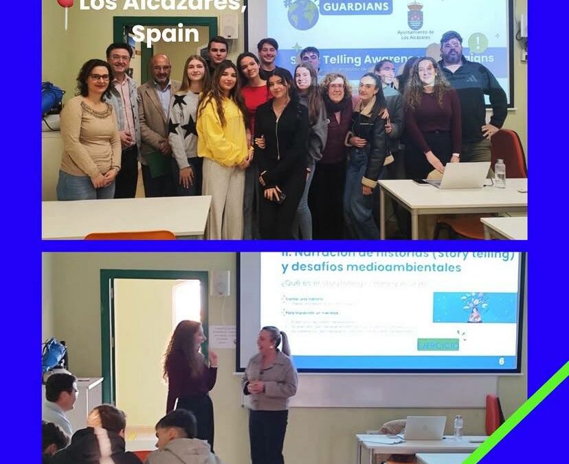  Workshop in Los Alcázares as part of the Storytelling Awareness Campaigns